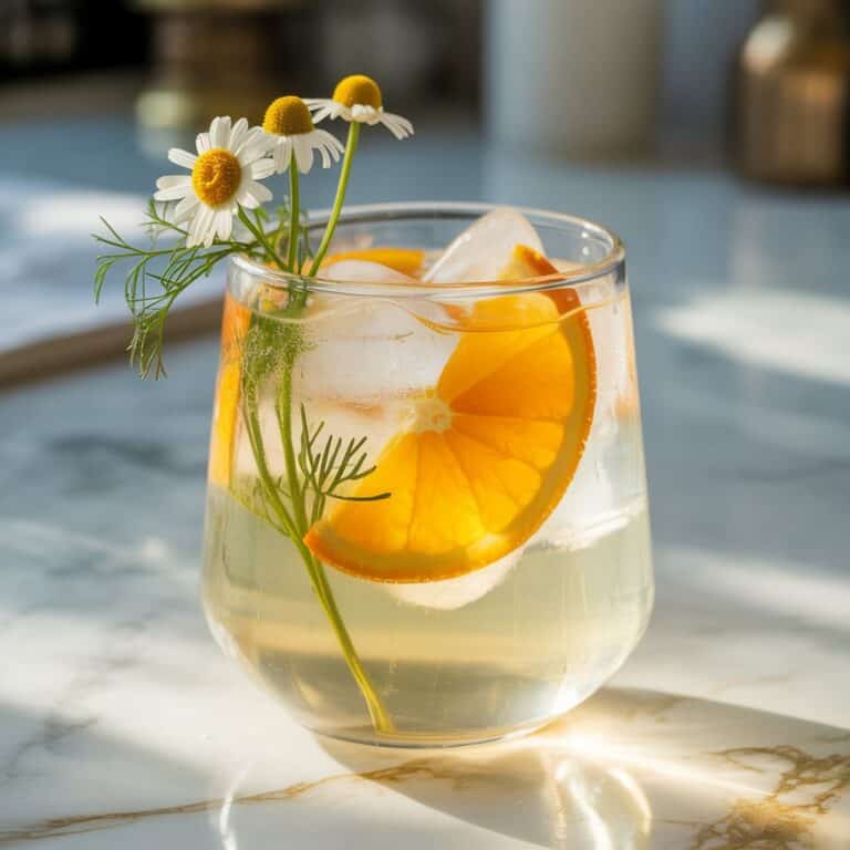 Chamomile Citrus Cooler Mocktail Recipe