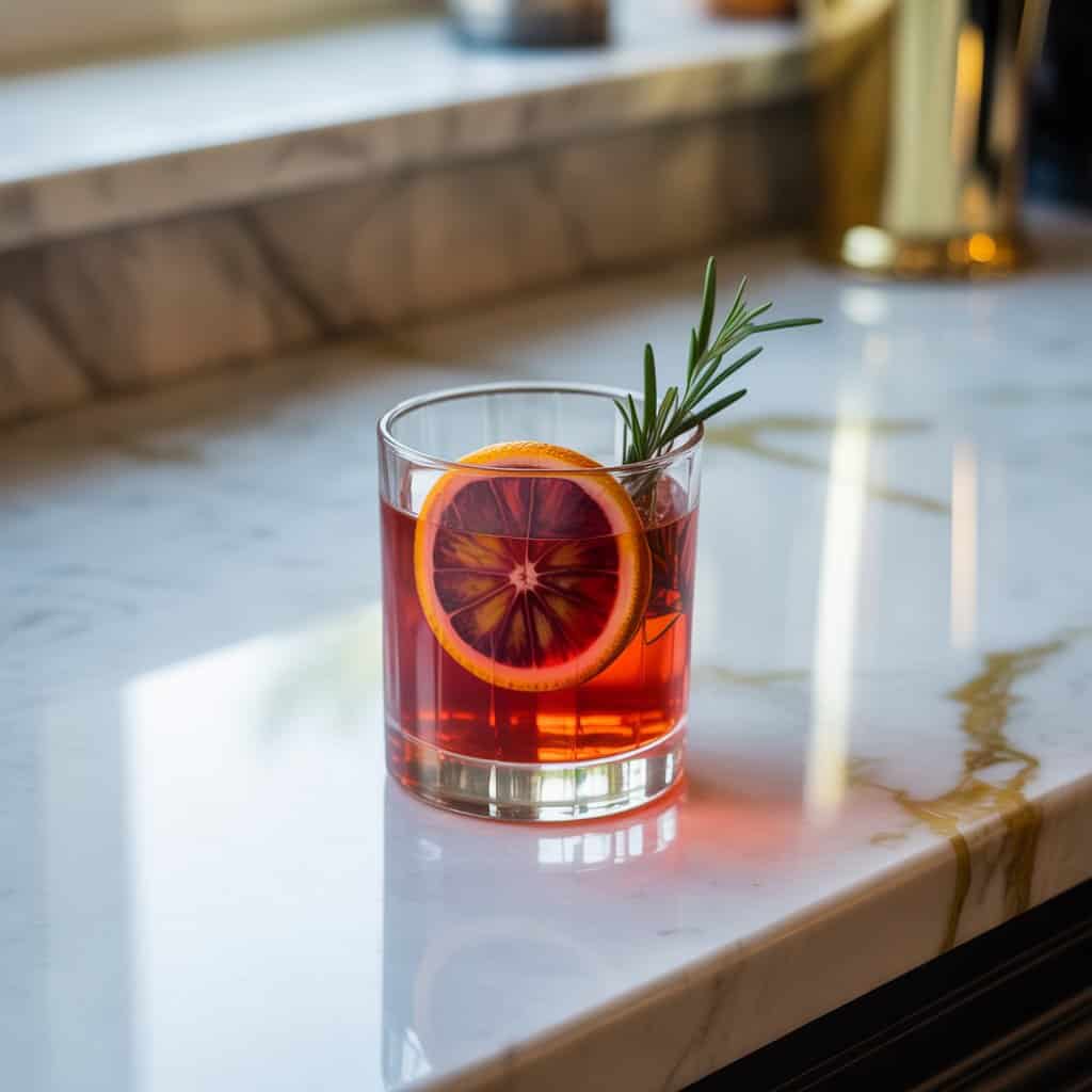 Blood Orange Negroni Cocktail Recipe