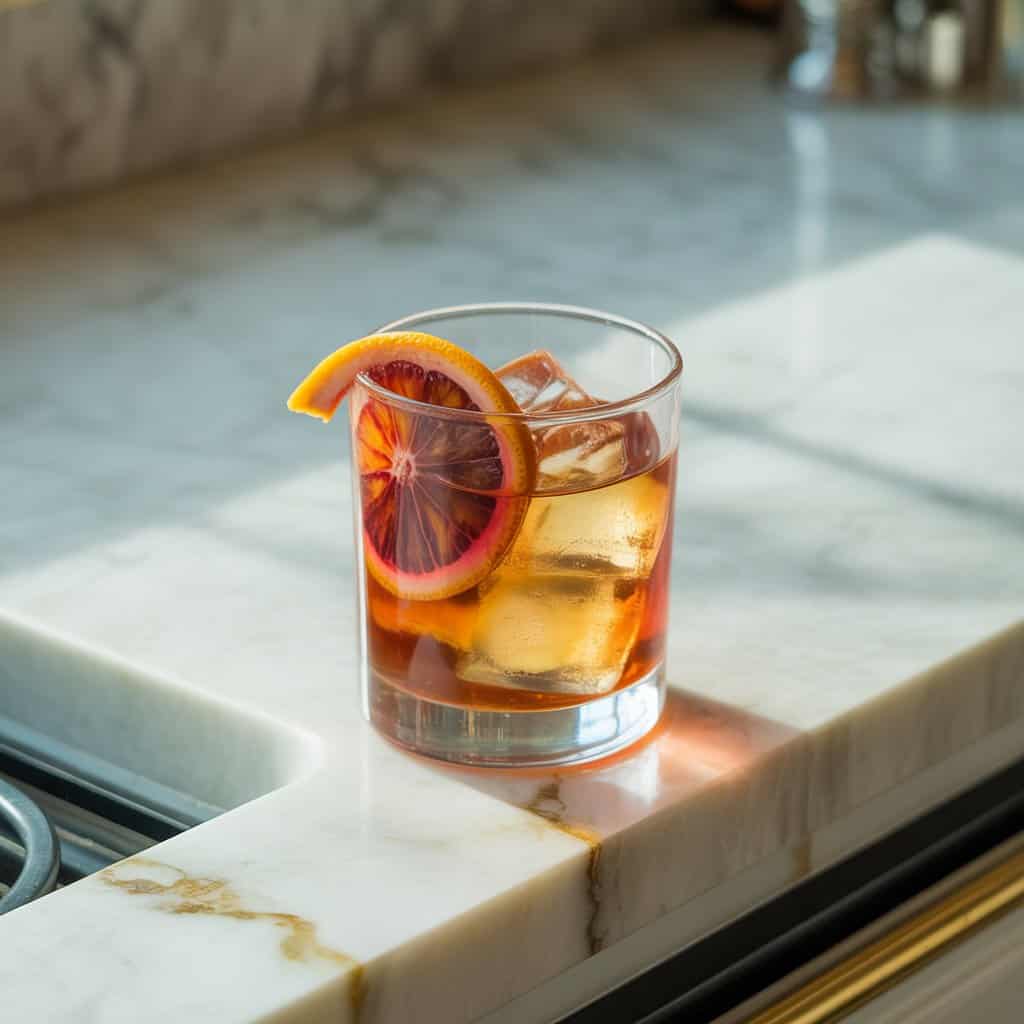 Blood Orange Old Fashioned Cocktail Recipe