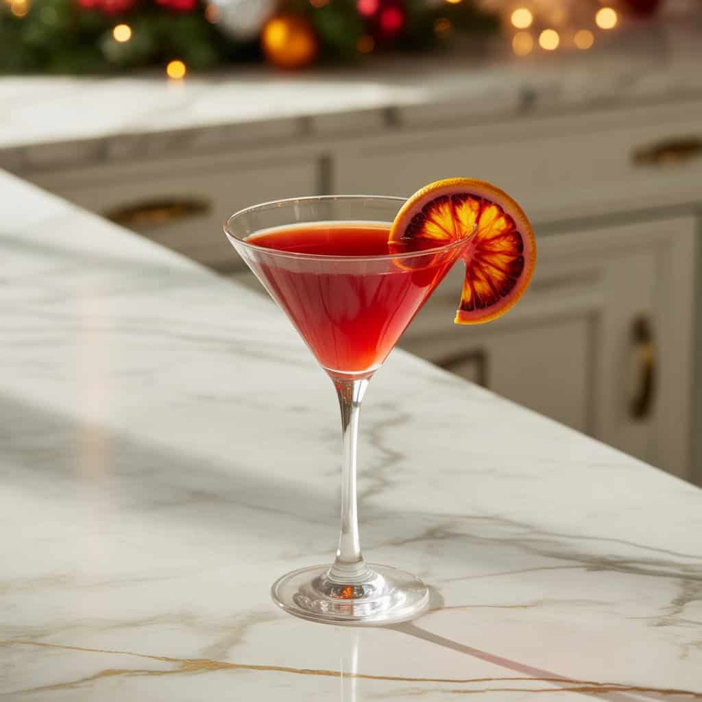 Blood Orange Martini Cocktail Recipe
