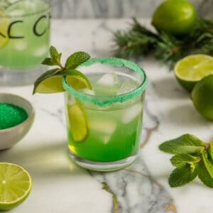 Grinch Margarita Cocktail Recipe