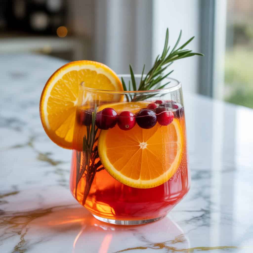 Holiday Aperol Punch Cocktail Recipe