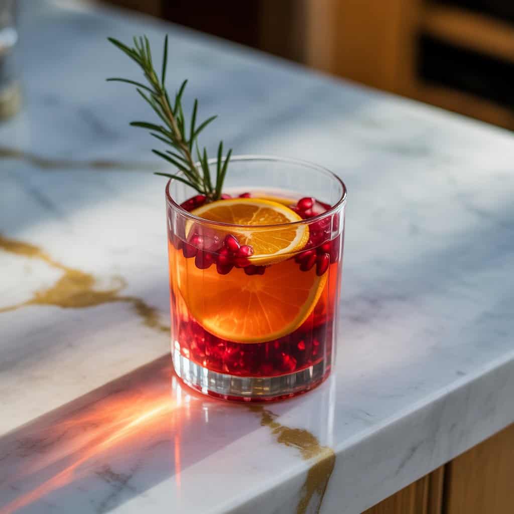 Aperol and Pomegranate Cooler Cocktail Recipe