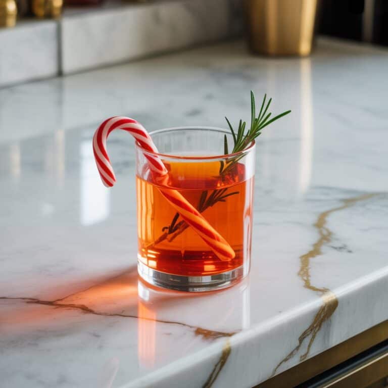 Aperol Candy Cane Cocktail Recipe
