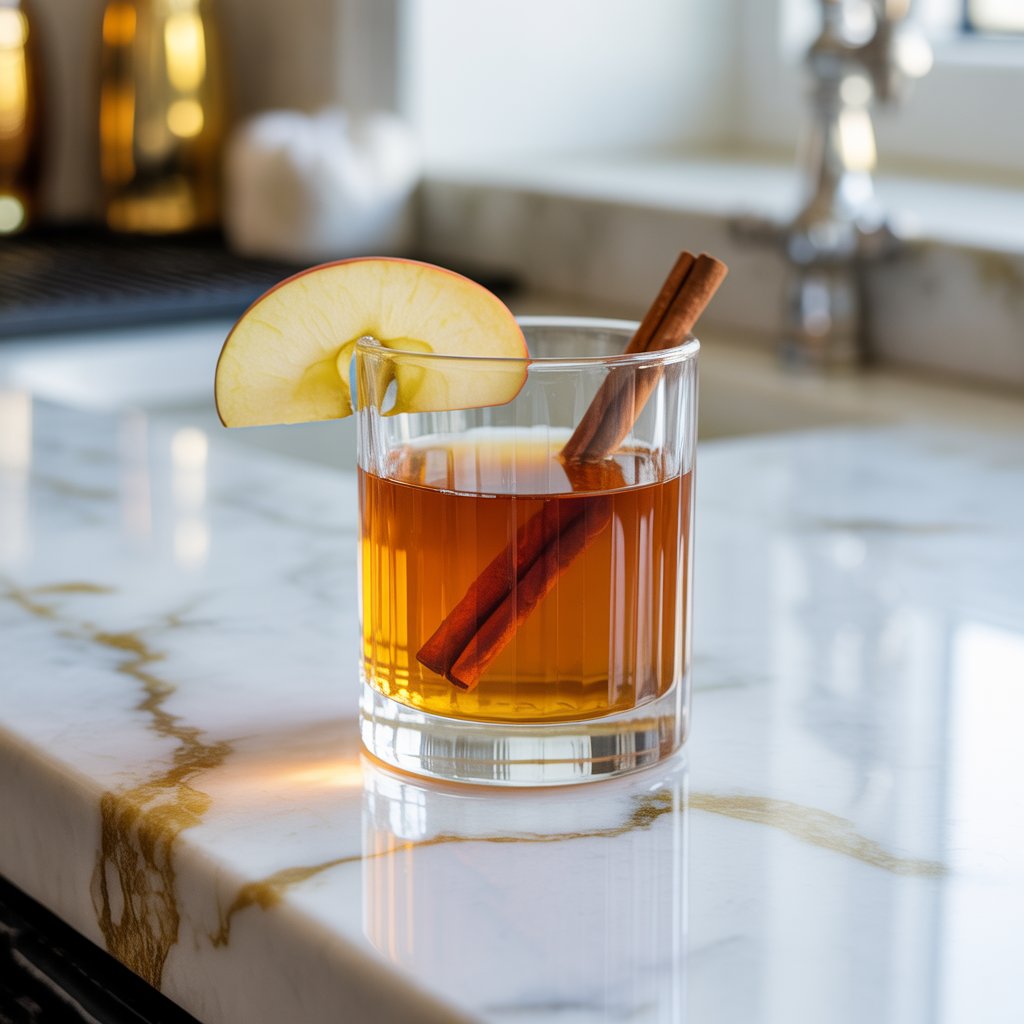 Maple Apple Cider Old Fashioned Cocktail Recipe
