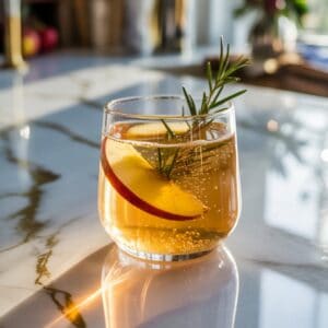 Apple Cider Gin Fizz Cocktail Recipe