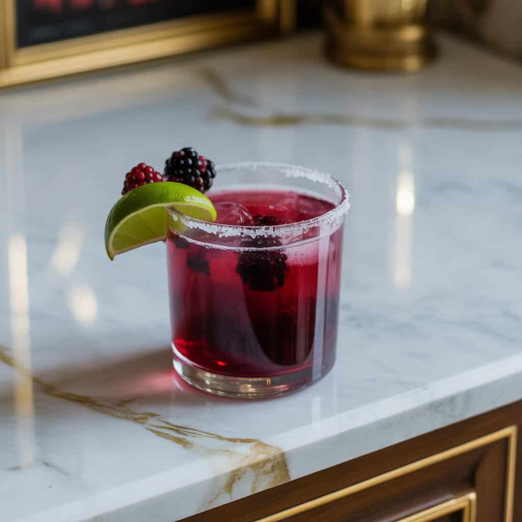 Blackberry Margarita Cocktail Recipe