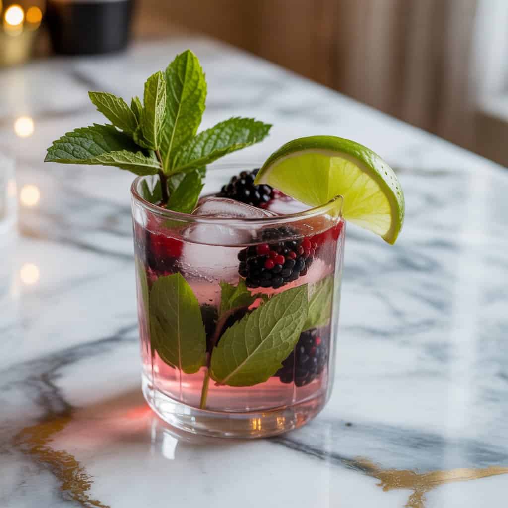 Blackberry Mojito Cocktail Recipe