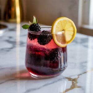Blackberry Lemonade Spritz Cocktail Recipe