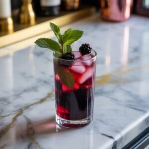 Blackberry Collins Cocktail Recipe