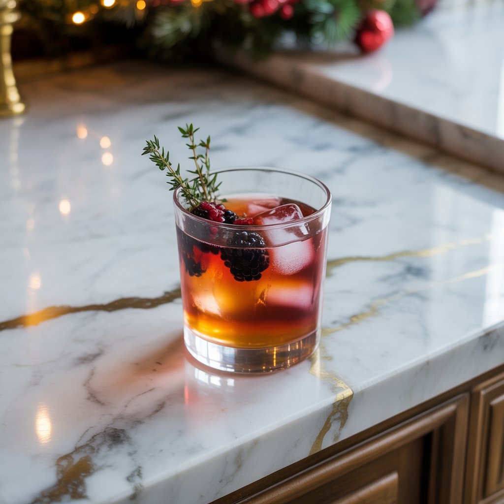 Blackberry Whiskey Sour Cocktail Recipe
