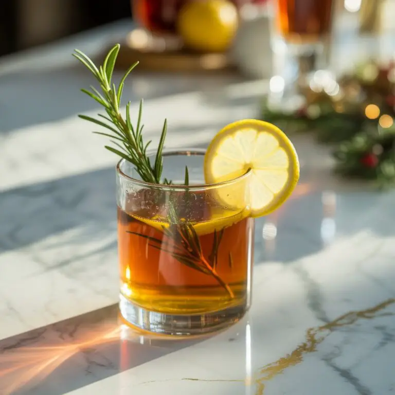 Bourbon Rosemary Lemonade Cocktail Recipe
