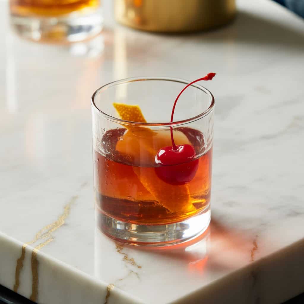Cherry Old Fashioned Cocktail Recipe
