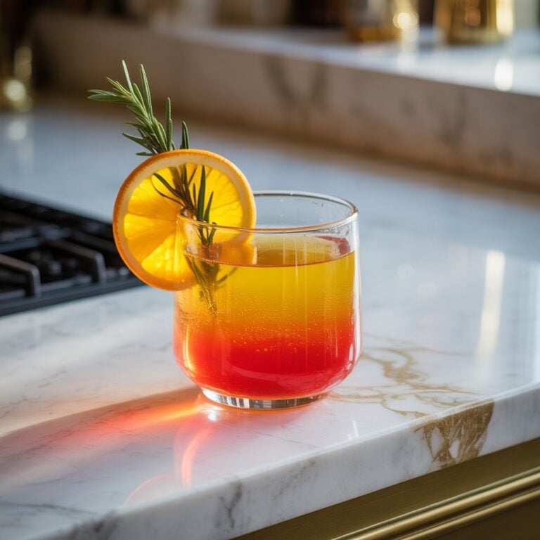 Christmas Tequila Sunrise Cocktail Recipe