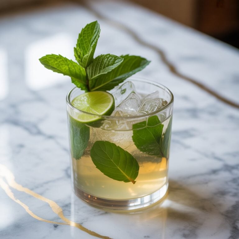 Peppermint Tequila Smash Cocktail Recipe