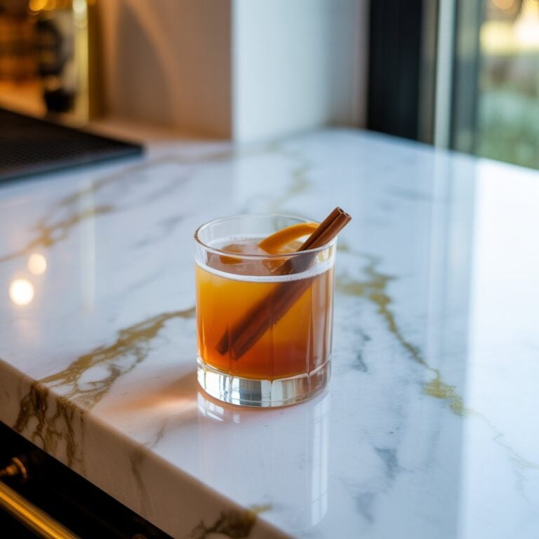 Cinnamon Tequila Sour Cocktail Recipe