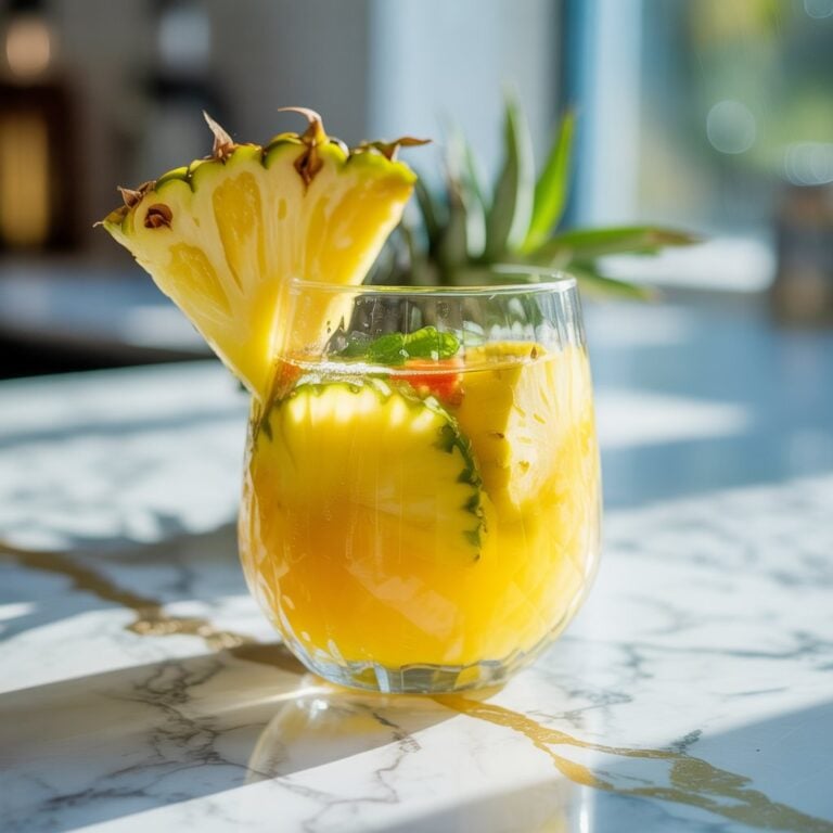 Pineapple Tequila Punch Cocktail Recipe