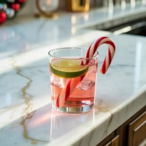Candy Cane Tequila Cooler Cocktail Recipe