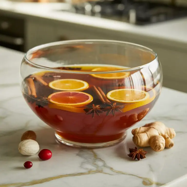 Gingerbread Rum Punch Cocktail Recipe