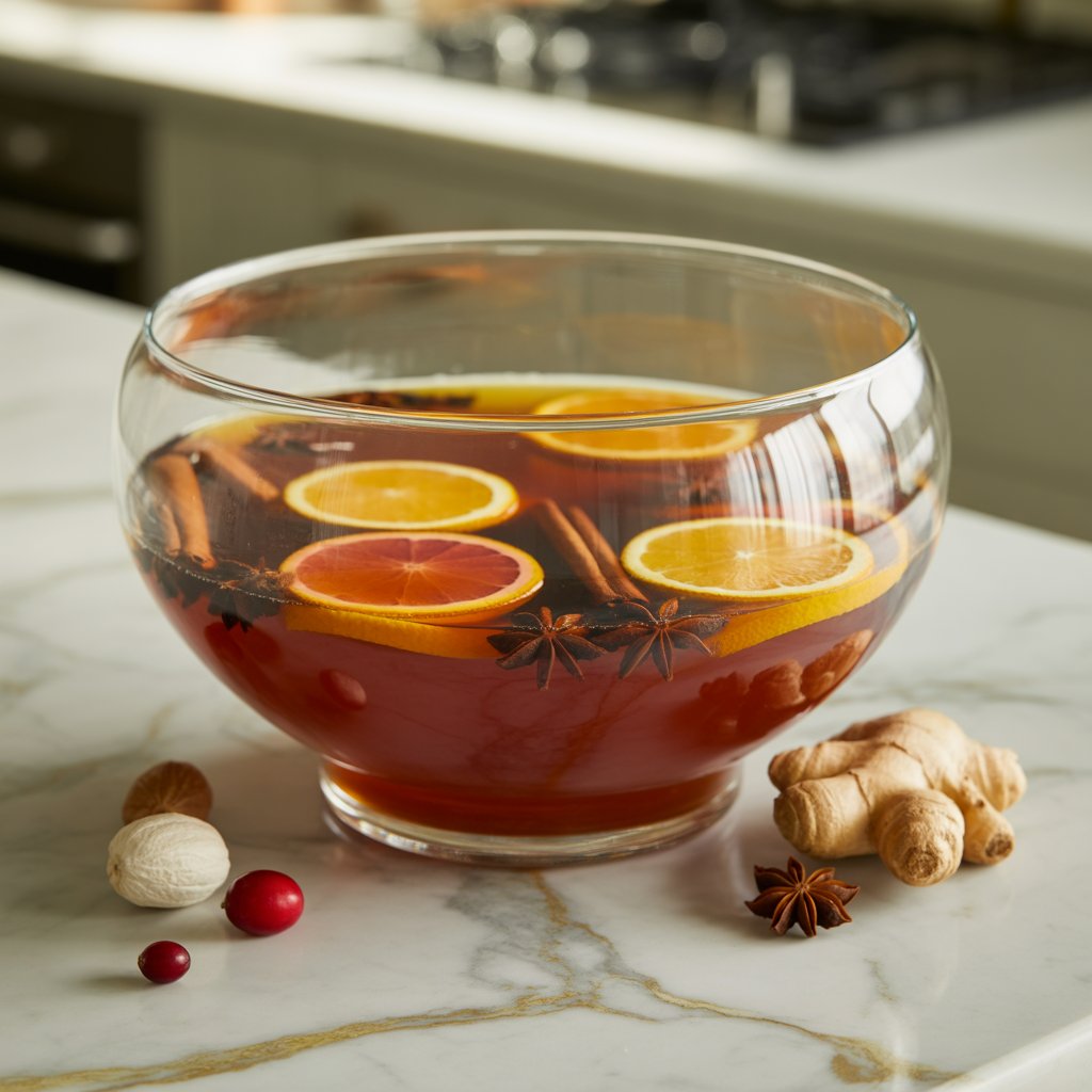 Gingerbread Rum Punch Cocktail Recipe