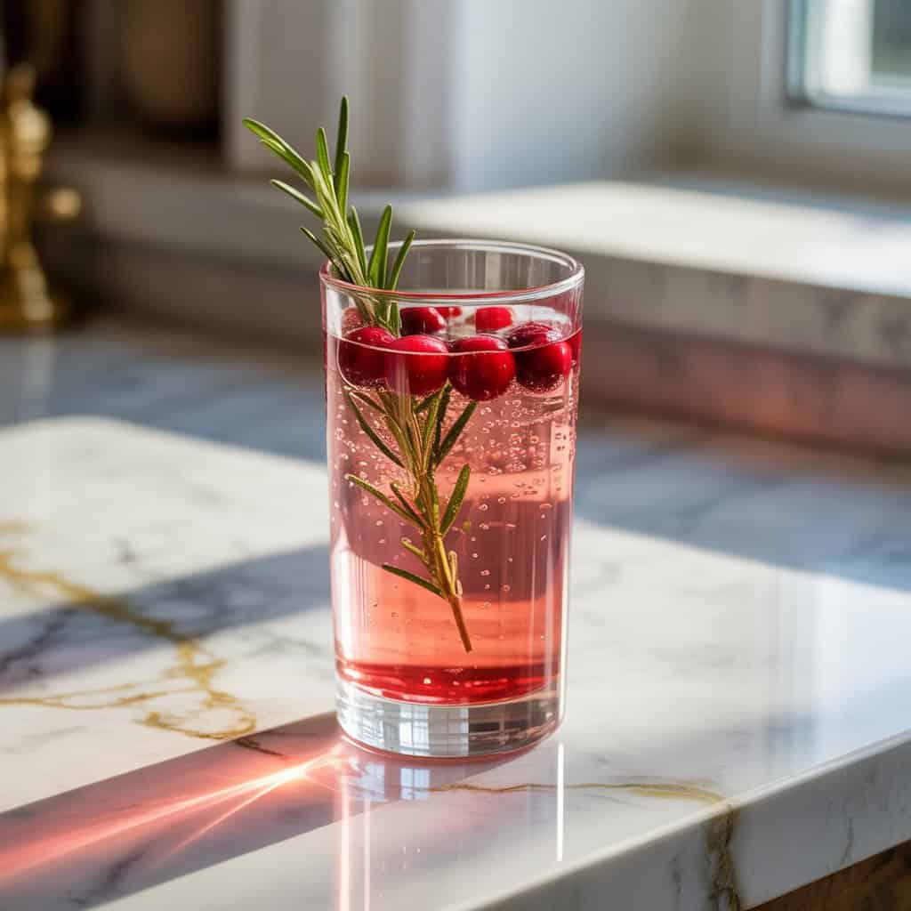 Cranberry Vodka Fizz Cocktail Recipe