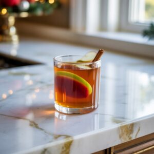 Caramel Apple Vodka Cocktail Recipe