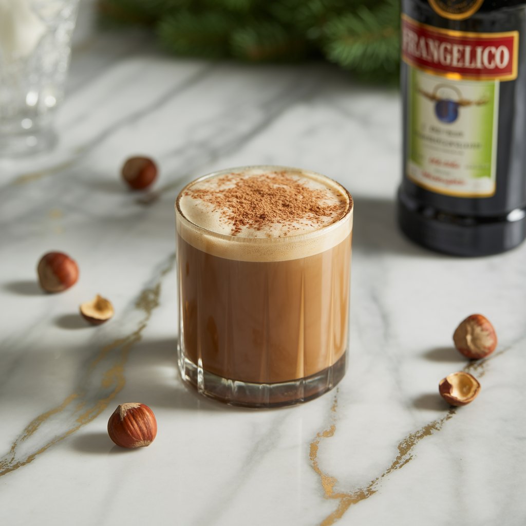 Hazelnut Coffee Cocktail with Frangelico Cocktail Recipe