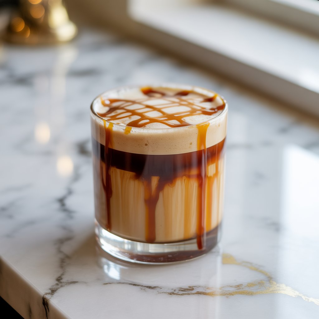 Caramel Macchiato Coffee Cocktail Recipe