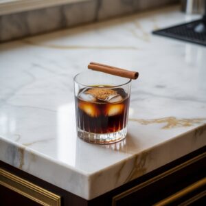 Nutmeg Coffee Old Fashioned Cocktail Recipe