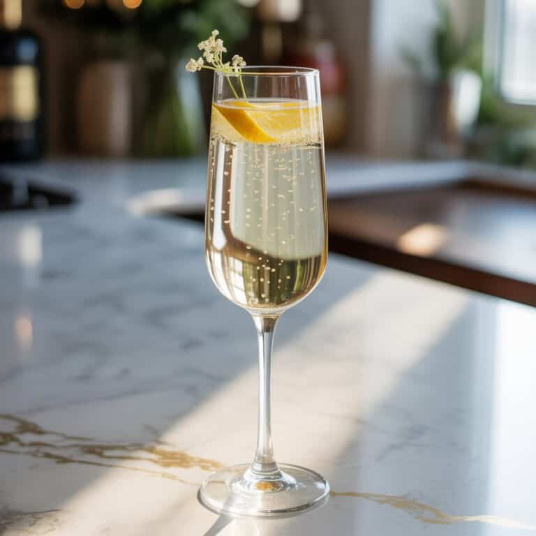 Sparkling Elderflower Mimosa Cocktail Recipe