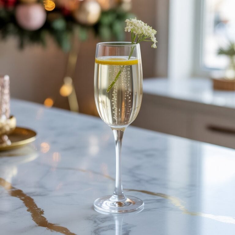 Elderflower Champagne Cocktail Recipe