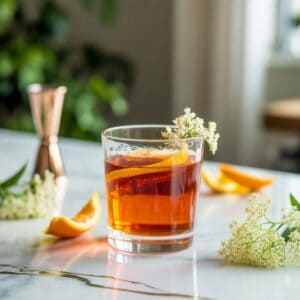 Elderflower Negroni Twist Cocktail Recipe
