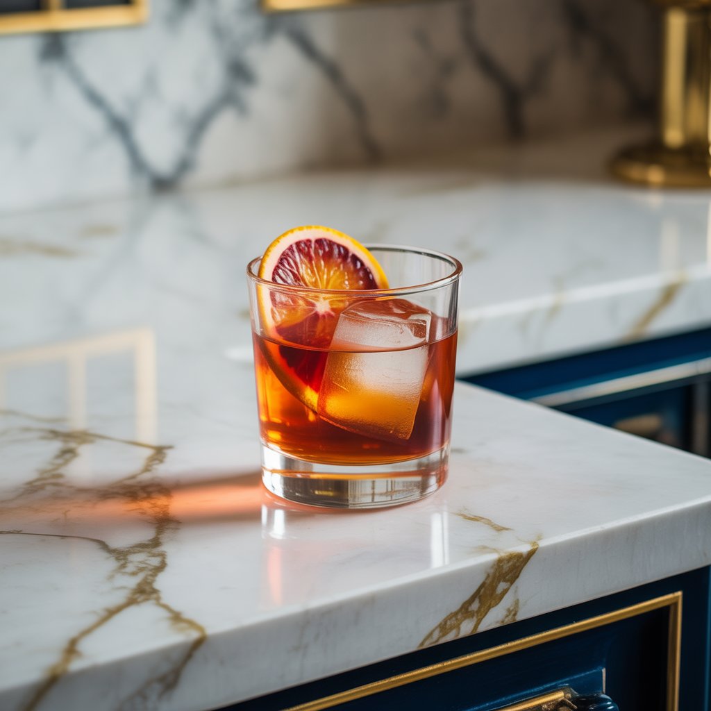Blood Orange Old Fashioned Cocktail Recipe