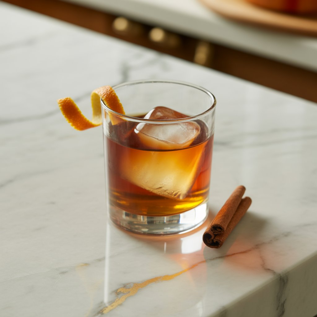 Smoky Maple Old Fashioned Cocktail Recipe