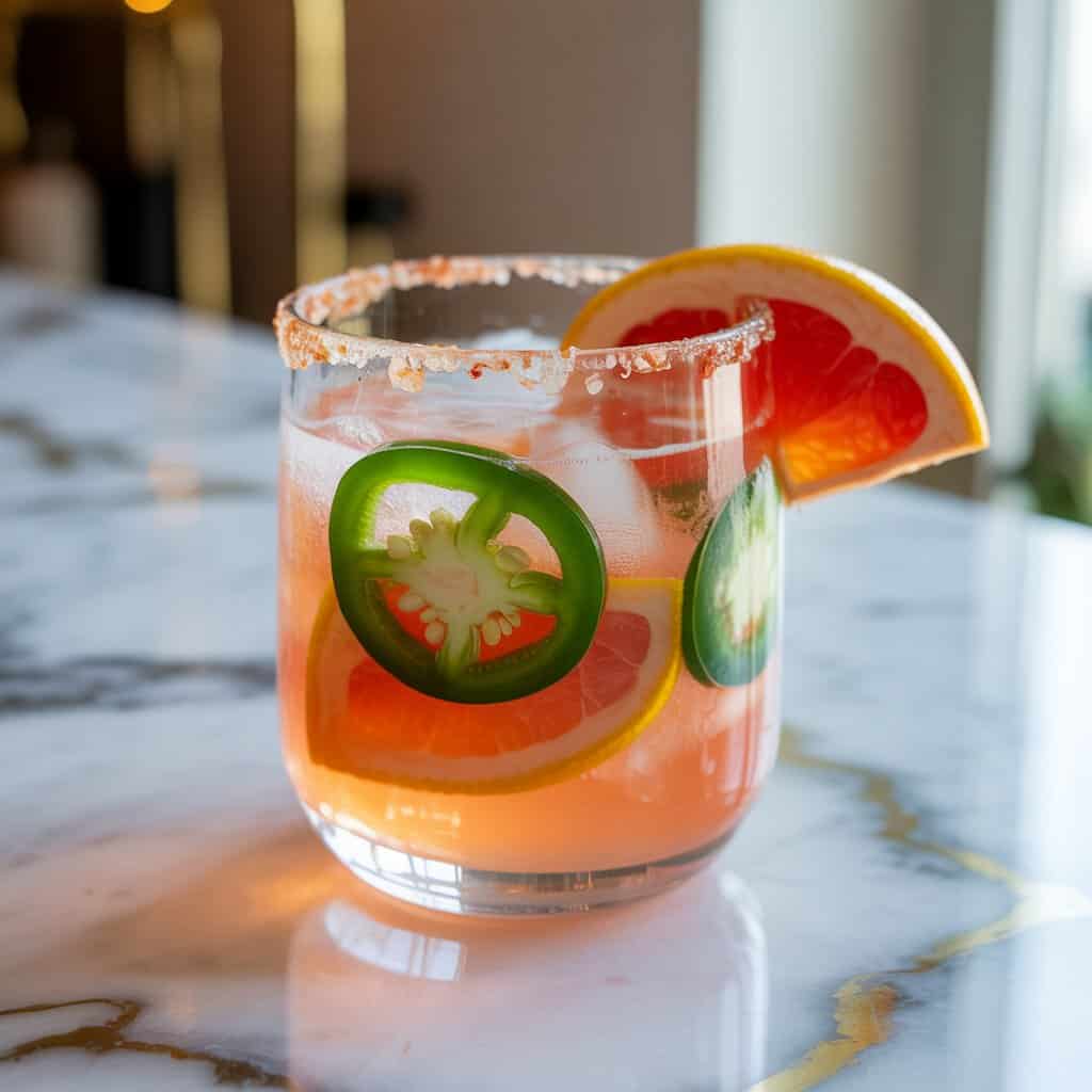Spicy Jalapeño Paloma Cocktail Recipe