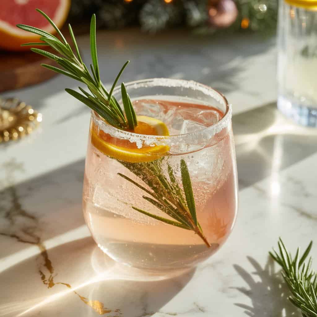 Paloma with Honey and Rosemary Cocktail Recipe