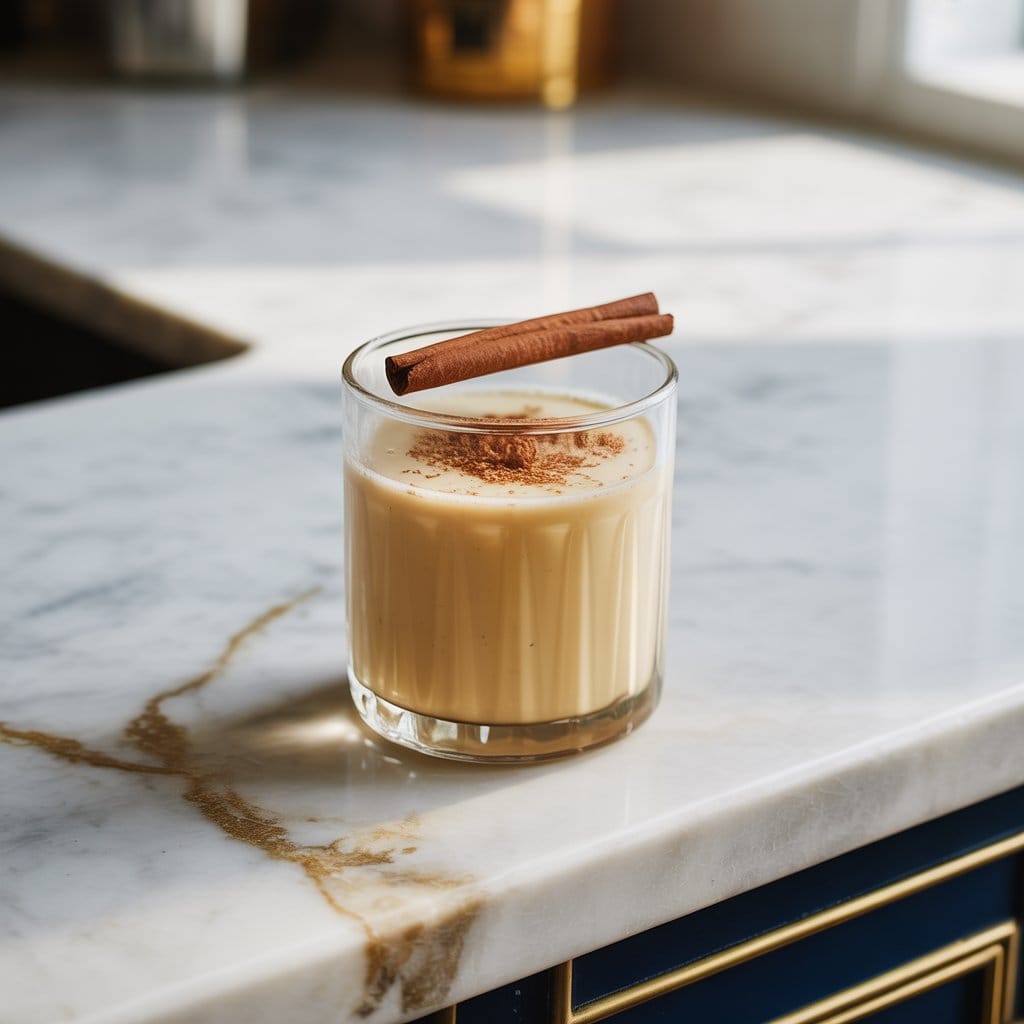 Eggnog White Russian Cocktail Recipe
