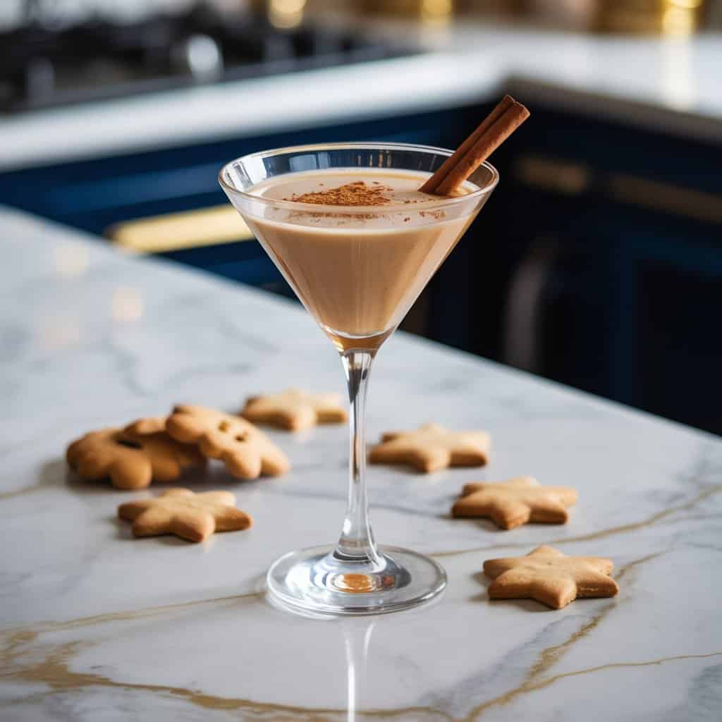 Gingerbread Martini Cocktail Recipe
