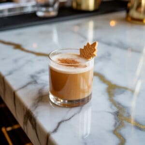 Maple Cookie Flip Cocktail Recipe