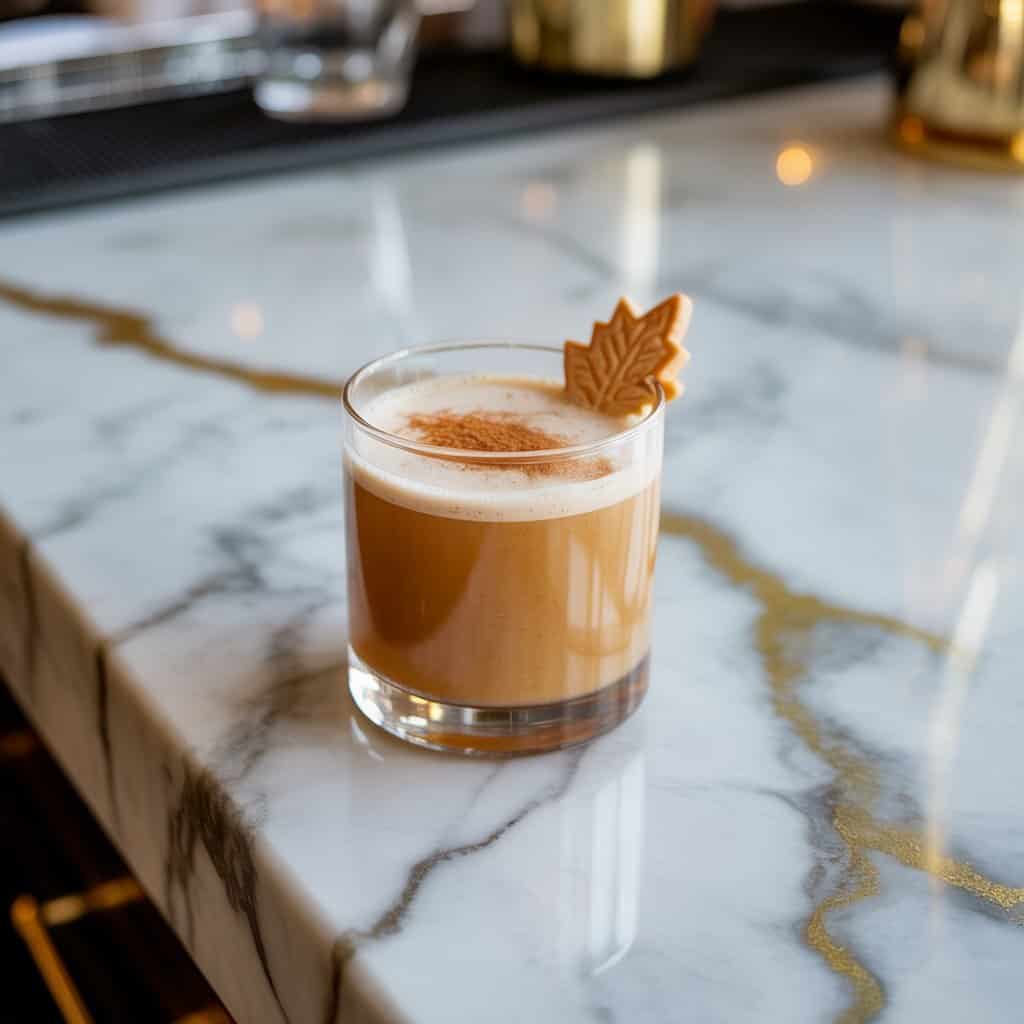Maple Cookie Flip Cocktail Recipe