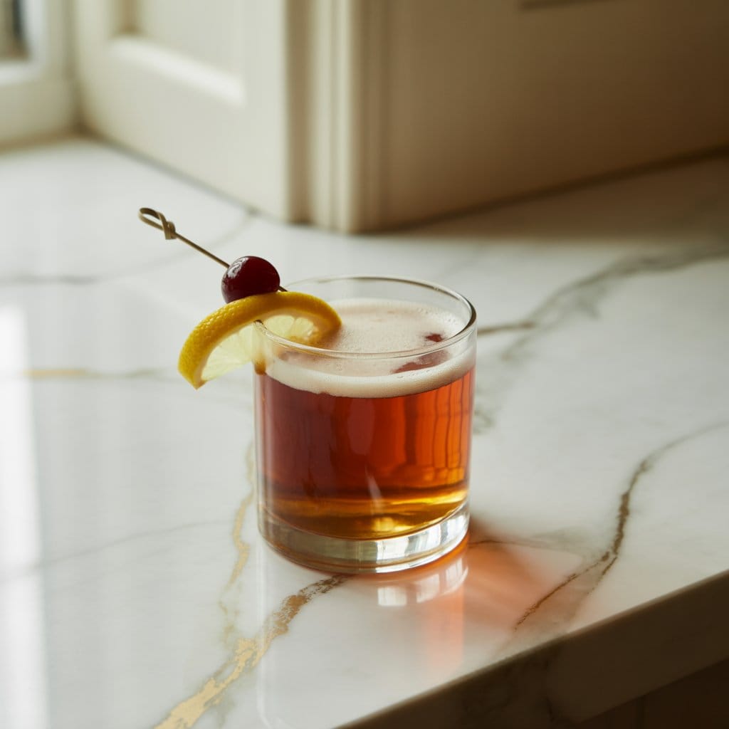Classic Whiskey Sour Cocktail Recipe