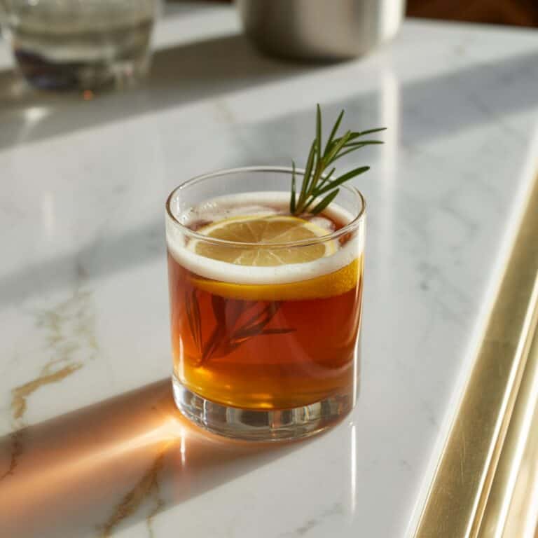 Rye Whiskey Sour Cocktail Recipe
