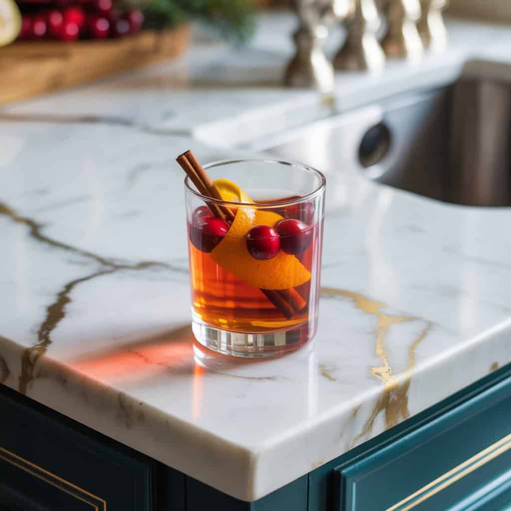 Spiced Cranberry Old Fashioned Cocktail Recipe