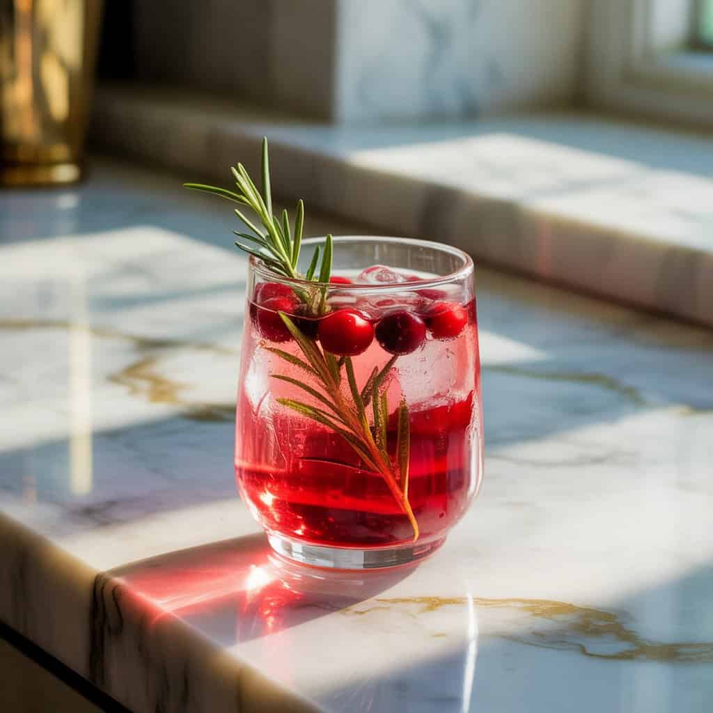 Cranberry Vodka Collins Cocktail Recipe