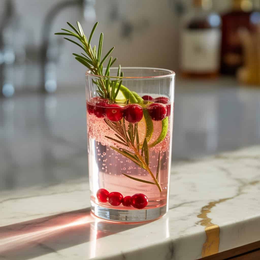 Cranberry Gin and Tonic Cocktail Recipe