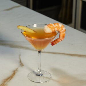 Ginger and Prawn Martini Cocktail Recipe