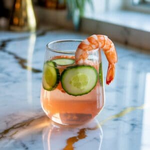Prawn and Cucumber Cooler Cocktail Recipe