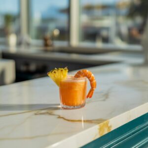 Prawn and Pineapple Daiquiri Cocktail Recipe