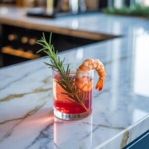 Prawn and Rosemary Spritz Cocktail Recipe