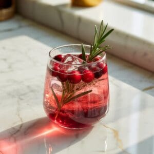 Cranberry Vodka Spritz Cocktail Recipe